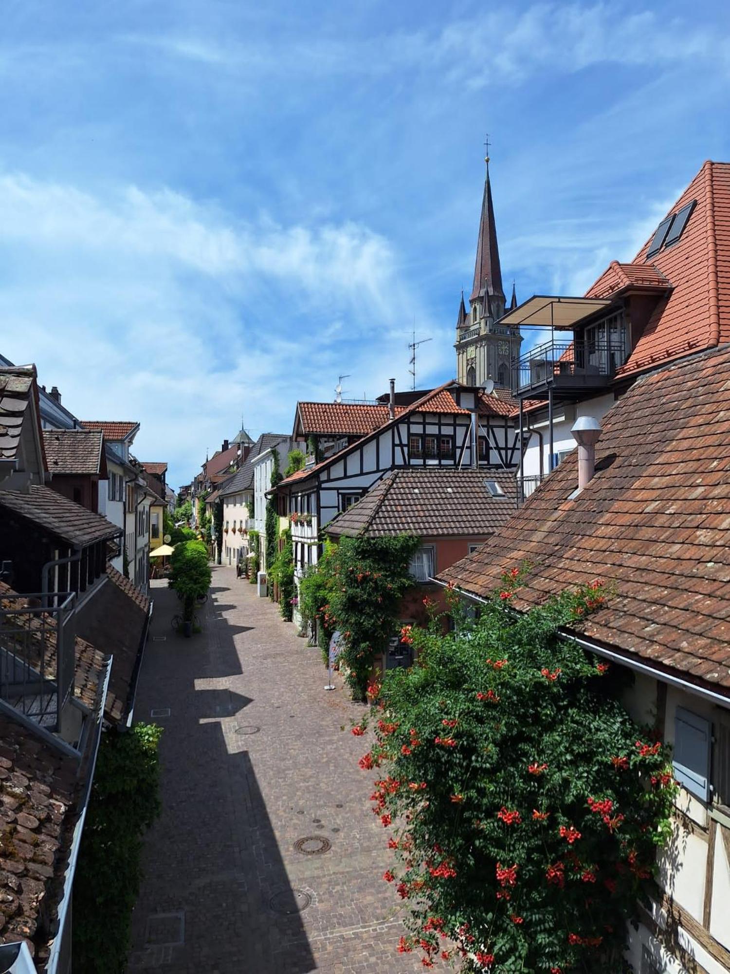 Ferienwohnung Ueberblick Radolfzell am Bodensee Exteriör bild